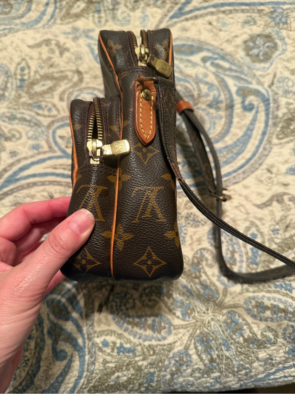 Vintage Louis Vuitton Amazon Brown Monogram crossbody - Picture 9 of 10